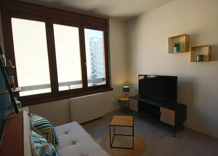 Appartement T1 31m2 Lumineux Centre-ville Wifi *